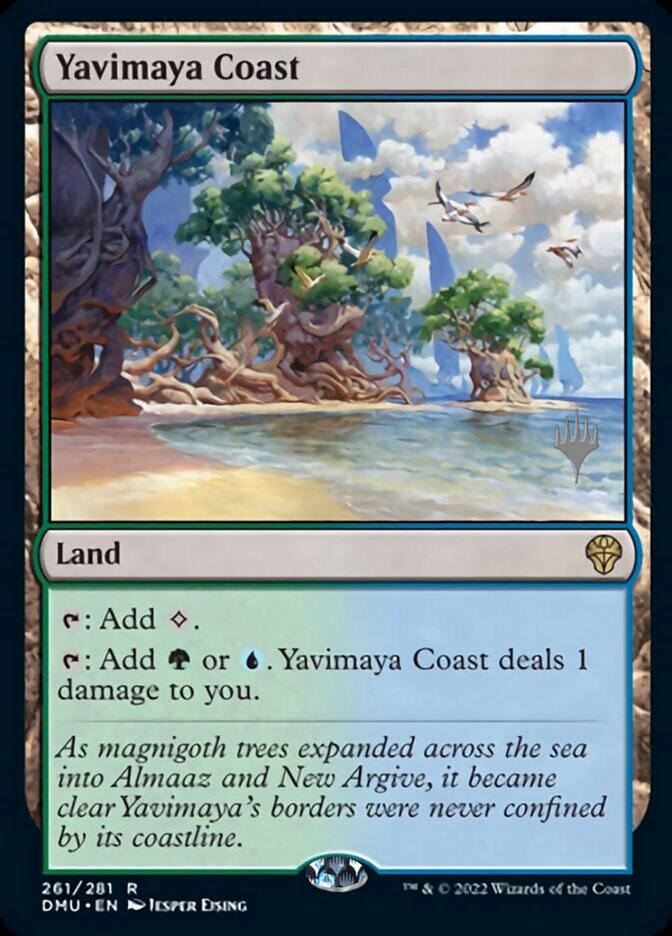 Yavimaya Coast (Promo Pack) [Dominaria United Promos] | Amazing Games TCG