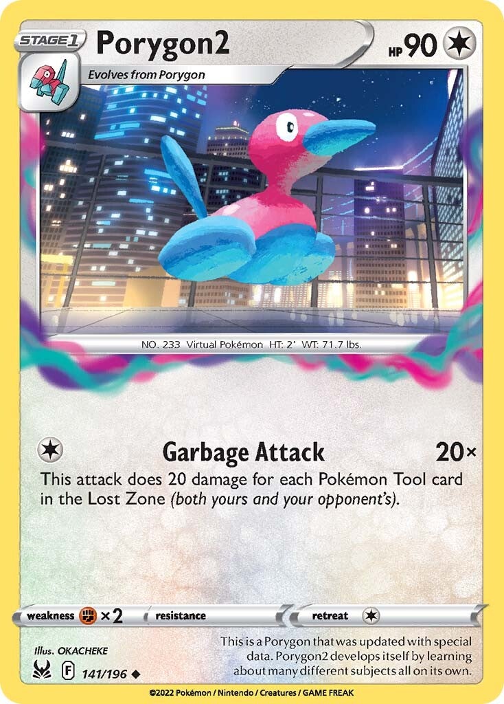 Porygon2 (141/196) [Sword & Shield: Lost Origin] | Amazing Games TCG