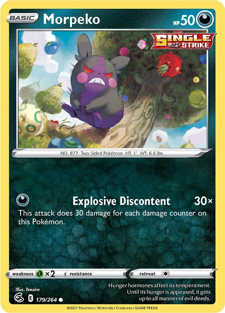 Morpeko (179/264) [Sword & Shield: Fusion Strike] | Amazing Games TCG