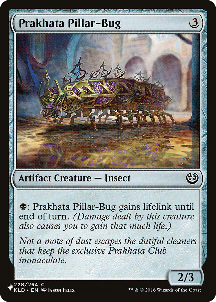 Prakhata Pillar-Bug [The List Reprints] | Amazing Games TCG