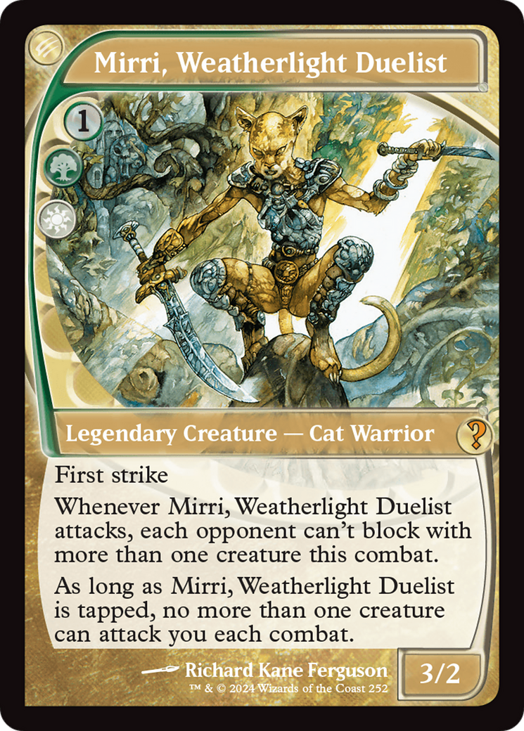 Mirri, Weatherlight Duelist (Future Sight) [Mystery Booster 2] | Amazing Games TCG