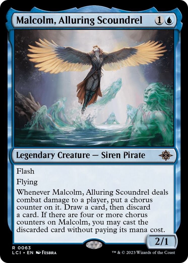 Malcolm, Alluring Scoundrel [The Lost Caverns of Ixalan] | Amazing Games TCG