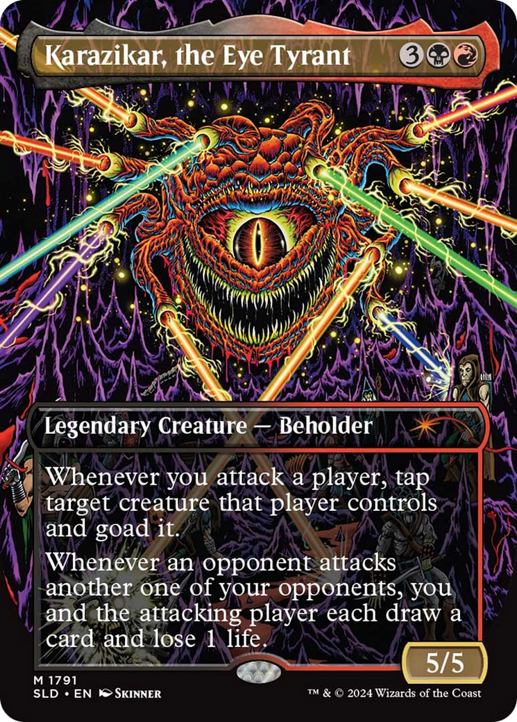 Karazikar, the Eye Tyrant (Rainbow Foil) [Secret Lair Drop Series] | Amazing Games TCG