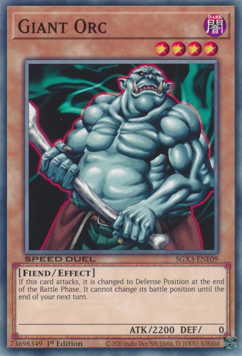 Giant Orc [SGX3-ENE09] Common | Amazing Games TCG