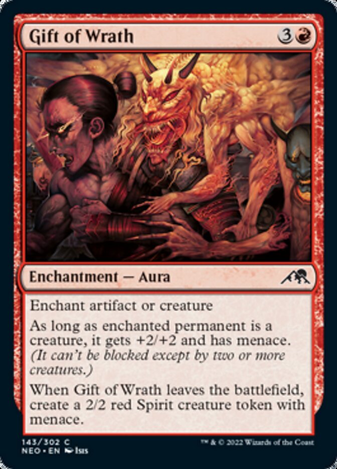 Gift of Wrath [Kamigawa: Neon Dynasty] | Amazing Games TCG