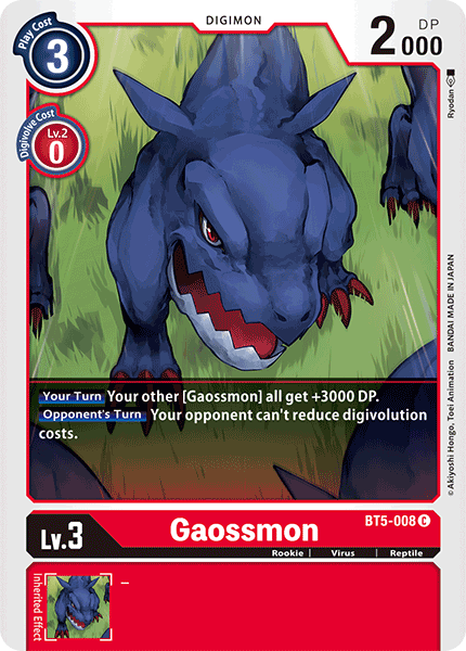 Gaossmon [BT5-008] [Battle of Omni] | Amazing Games TCG