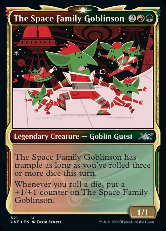 The Space Family Goblinson (Showcase) (Galaxy Foil) [Unfinity] | Amazing Games TCG