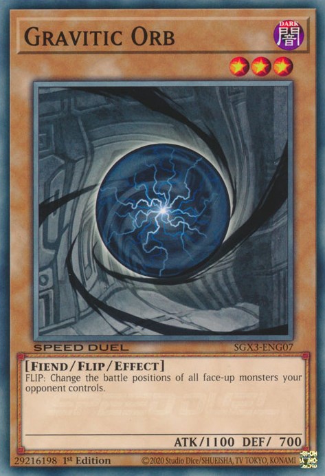 Gravitic Orb [SGX3-ENG07] Common | Amazing Games TCG