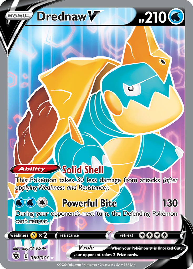 Drednaw V (069/073) [Sword & Shield: Champion's Path] | Amazing Games TCG