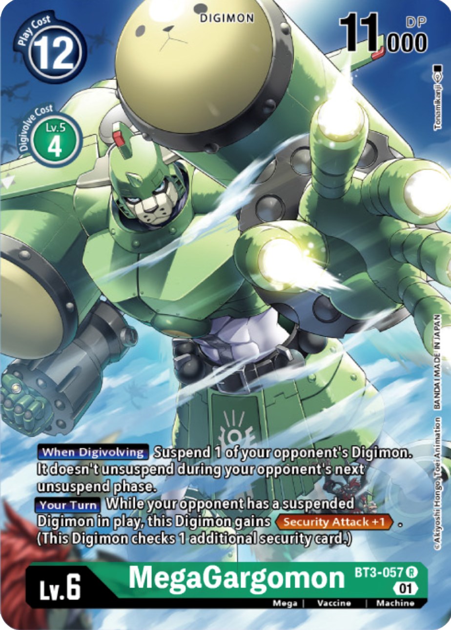 MegaGargomon [BT3-057] (Digimon Card Game Deck Box Set) [Release Special Booster Promos] | Amazing Games TCG