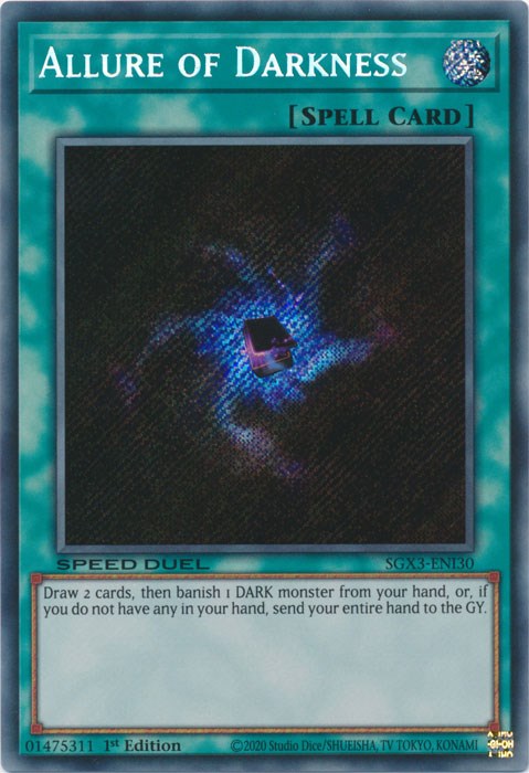 Allure of Darkness [SGX3-ENI30] Secret Rare | Amazing Games TCG