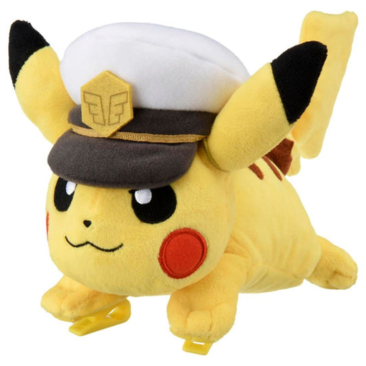 Pokemon Plush (Shoulder Clip) Captain Pikachu