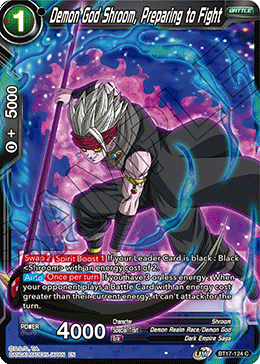 Demon God Shroom, Preparing to Fight (BT17-124) [Ultimate Squad] | Amazing Games TCG