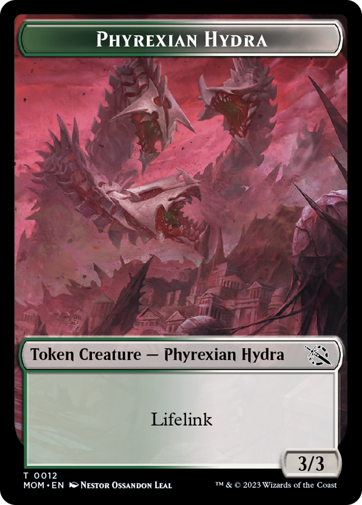 Phyrexian Hydra Token (12) [March of the Machine Tokens] | Amazing Games TCG