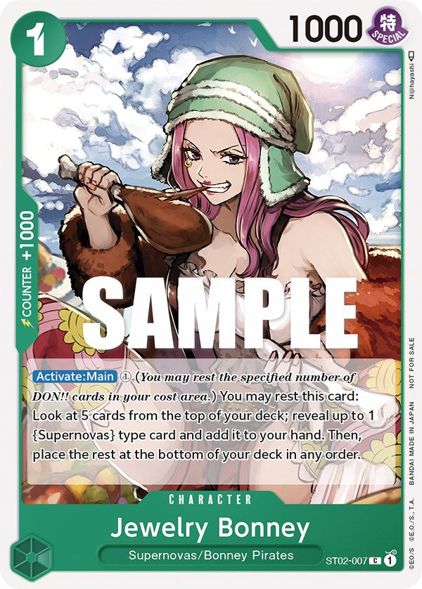 Jewelry Bonney (Tournament Pack Vol. 3) [Participant] [One Piece Promotion Cards] | Amazing Games TCG