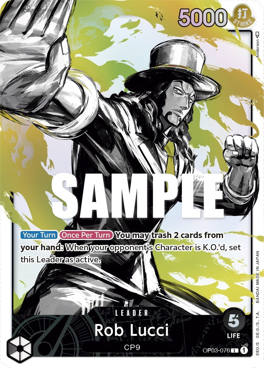 Rob Lucci (Alternate Art) [Pillars of Strength] | Amazing Games TCG