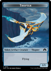 Phyrexian Germ // Thopter Double-Sided Token [Modern Horizons 3 Tokens] | Amazing Games TCG