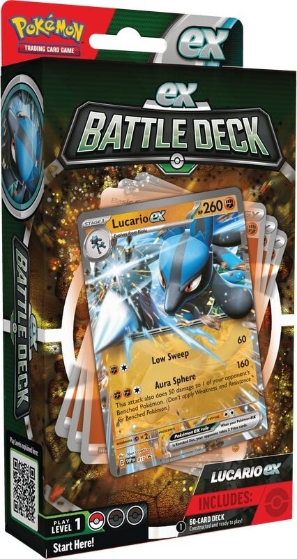 Ex Battle Deck (Lucario ex) | Amazing Games TCG