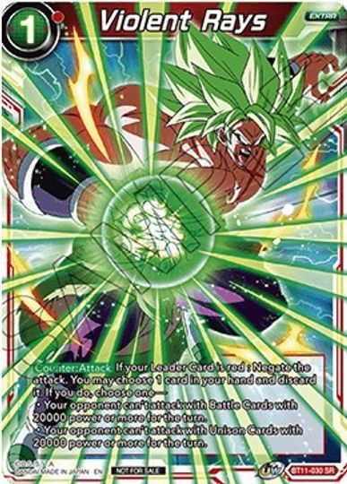 Violent Rays (BT11-030) [Tournament Promotion Cards] | Amazing Games TCG