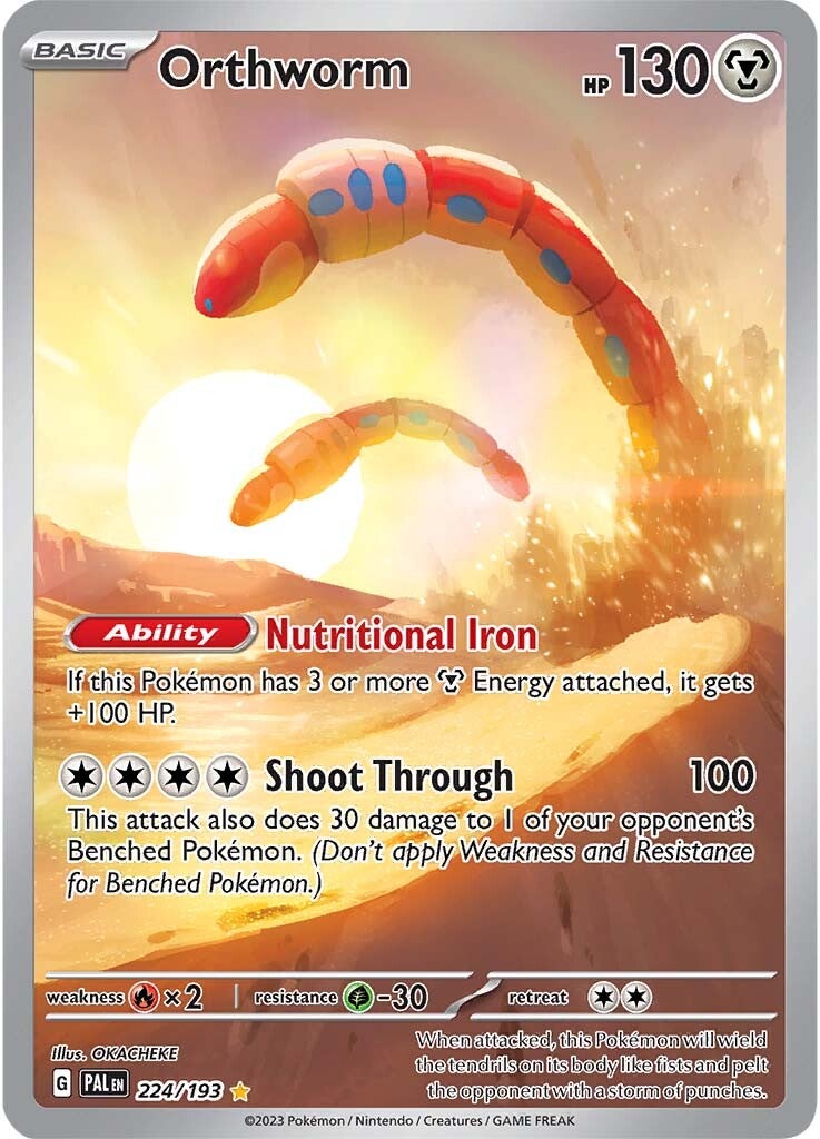 Orthworm (224/193) [Scarlet & Violet: Paldea Evolved] | Amazing Games TCG