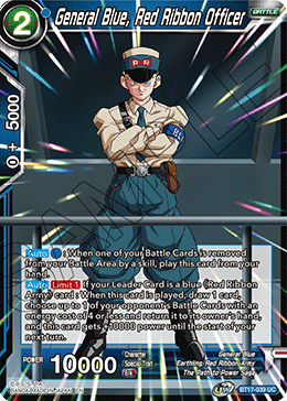 General Blue, Red Ribbon Officer (BT17-039) [Ultimate Squad] | Amazing Games TCG