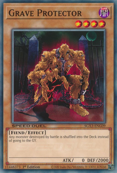 Grave Protector [SGX3-ENG09] Common | Amazing Games TCG