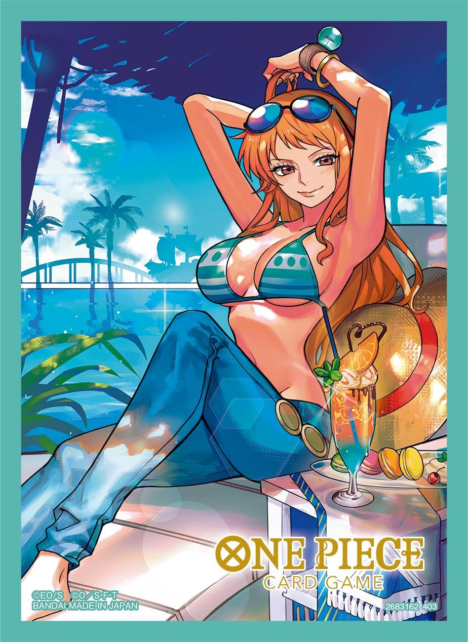 Bandai: 70ct Card Sleeves - Nami (Assortment 4) | Amazing Games TCG