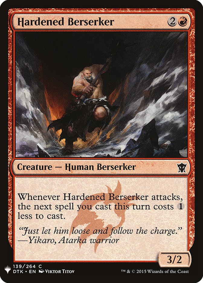 Hardened Berserker [Mystery Booster] | Amazing Games TCG