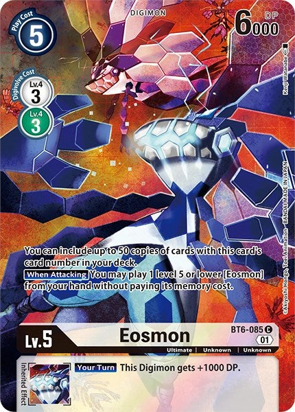 Eosmon [BT6-085] (Alternate Art) [Dimensional Phase] | Amazing Games TCG