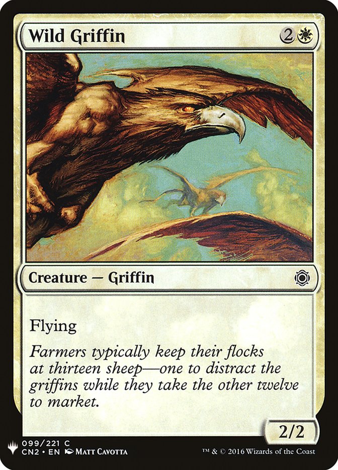 Wild Griffin [Mystery Booster] | Amazing Games TCG