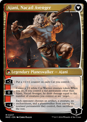 Ajani, Nacatl Pariah // Ajani, Nacatl Avenger [Modern Horizons 3] | Amazing Games TCG