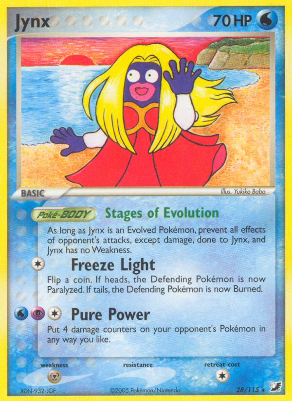 Jynx (28/115) [EX: Unseen Forces] | Amazing Games TCG