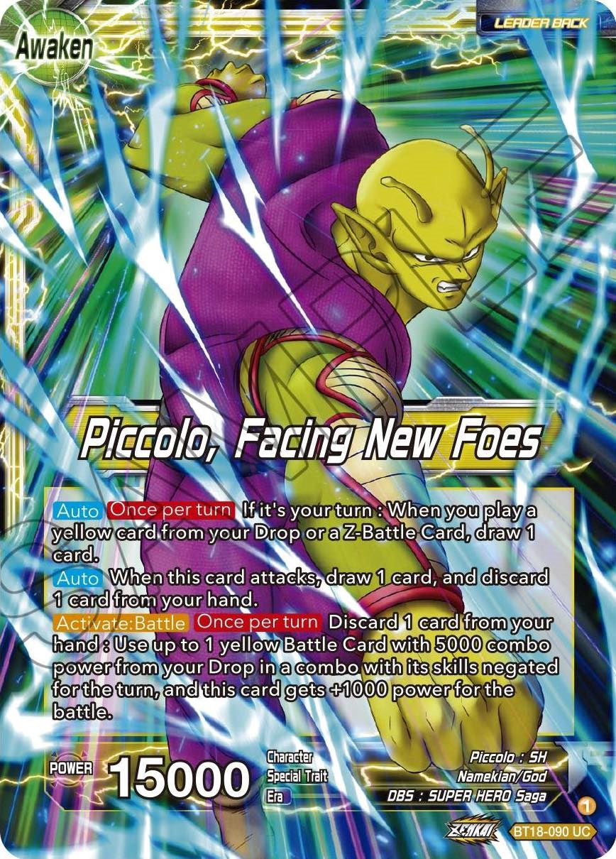 Piccolo // Piccolo, Facing New Foes (BT18-090) [Promotion Cards] | Amazing Games TCG