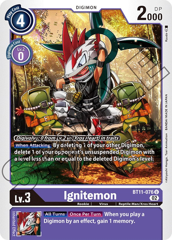 Ignitemon [BT11-076] [Dimensional Phase] | Amazing Games TCG