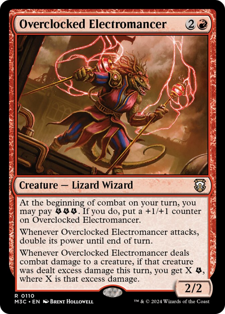 Overclocked Electromancer [Modern Horizons 3 Commander] | Amazing Games TCG