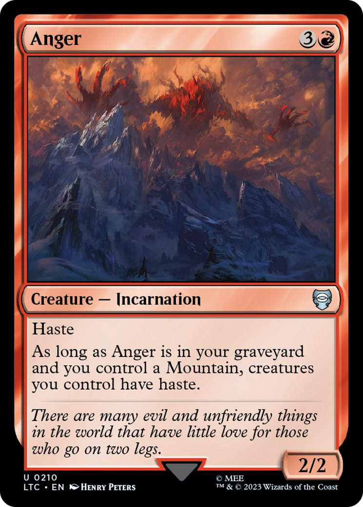 Anger [The Lord of the Rings: Tales of Middle-Earth Commander] | Amazing Games TCG