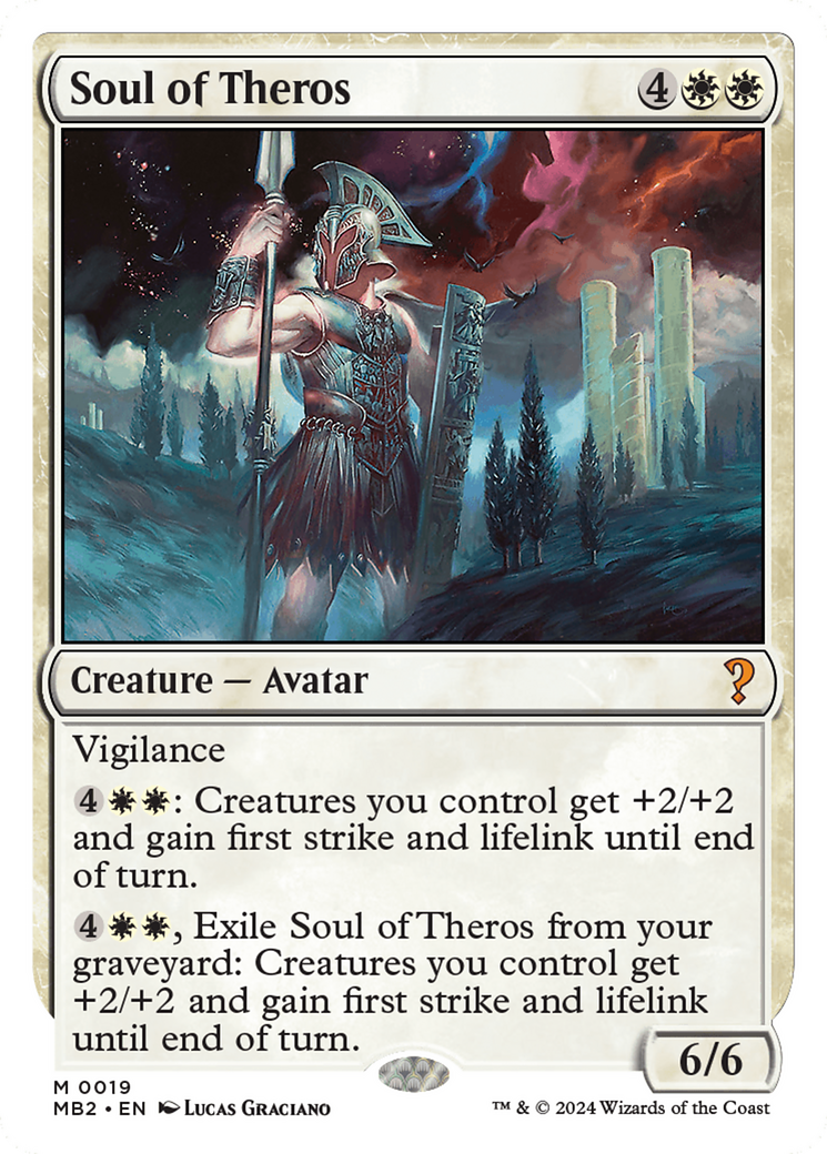 Soul of Theros (White Border) [Mystery Booster 2] | Amazing Games TCG