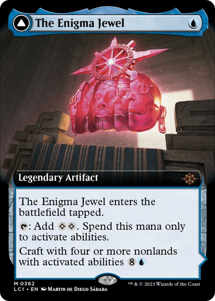 The Enigma Jewel // Locus of Enlightenment (Extended Art) [The Lost Caverns of Ixalan] | Amazing Games TCG