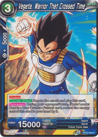 Vegeta, Warrior That Crossed Time (BT10-042) [Rise of the Unison Warrior 2nd Edition] | Amazing Games TCG