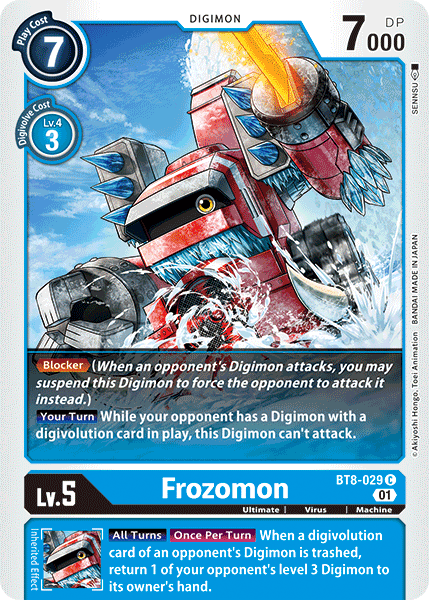 Frozomon [BT8-029] [New Awakening] | Amazing Games TCG