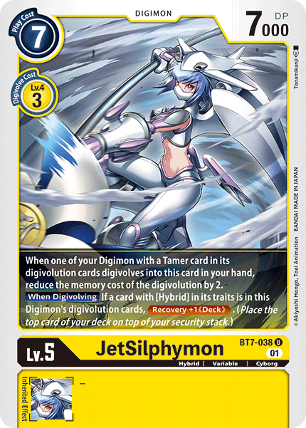 JetSilphymon [BT7-038] [Next Adventure] | Amazing Games TCG