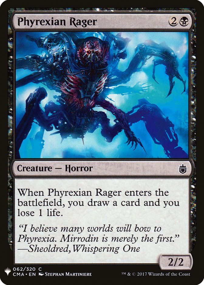 Phyrexian Rager [Mystery Booster] | Amazing Games TCG