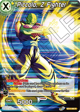 Piccolo, Z Fighter (BT17-085) [Ultimate Squad] | Amazing Games TCG