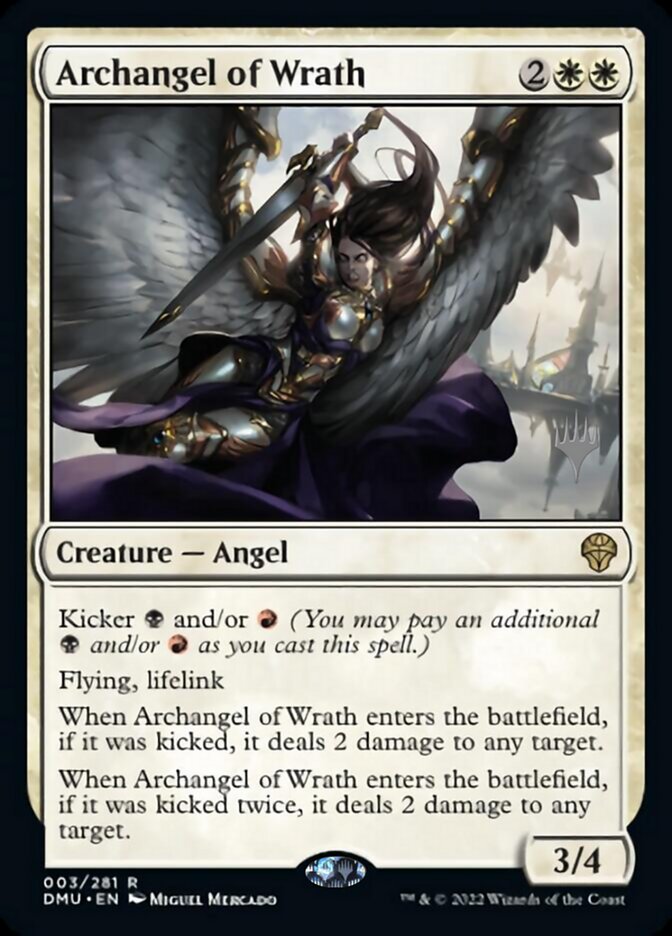 Archangel of Wrath (Promo Pack) [Dominaria United Promos] | Amazing Games TCG