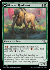 Bonded Herdbeast // Plated Kilnbeast [March of the Machine] | Amazing Games TCG