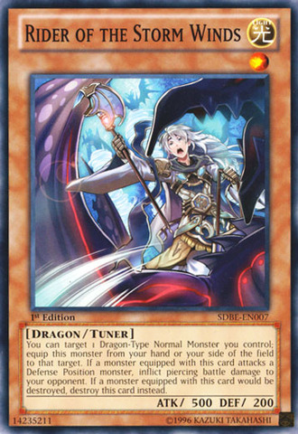 Rider of the Storm Winds [SDBE-EN007] Common | Amazing Games TCG