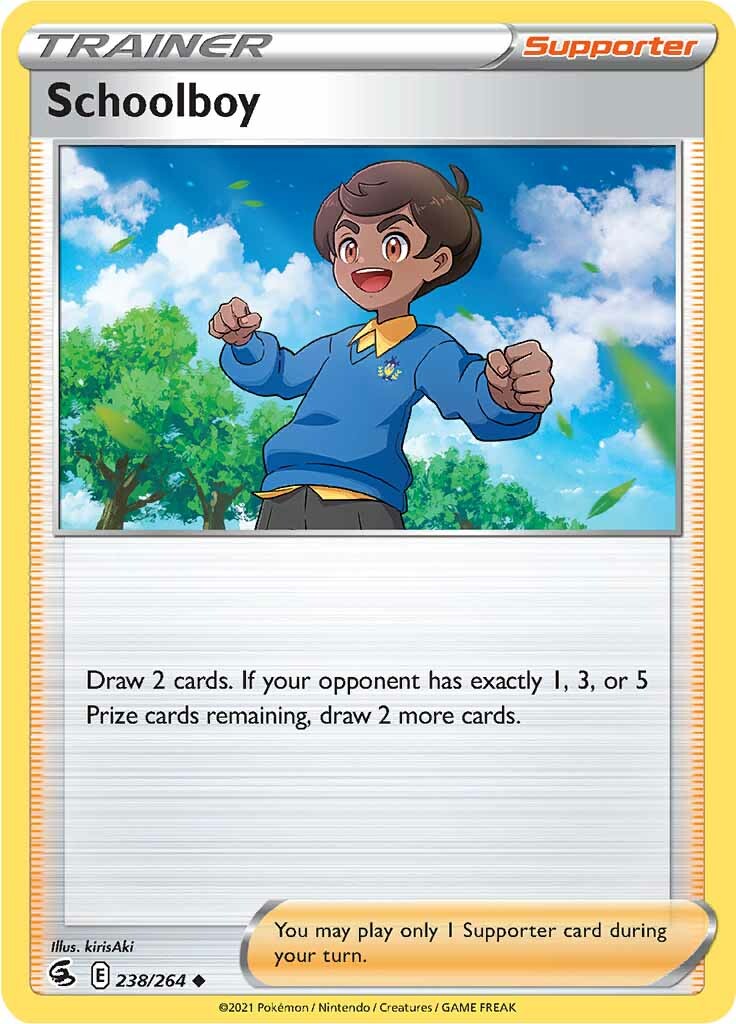 Schoolboy (238/264) [Sword & Shield: Fusion Strike] | Amazing Games TCG