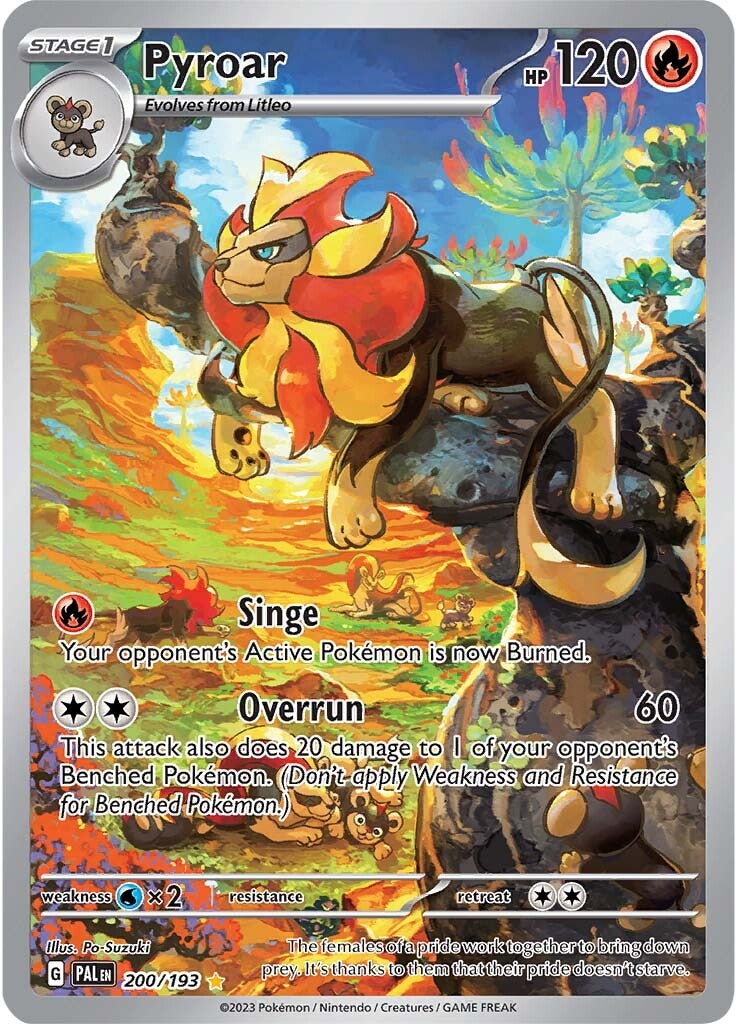 Pyroar (200/193) [Scarlet & Violet: Paldea Evolved] | Amazing Games TCG