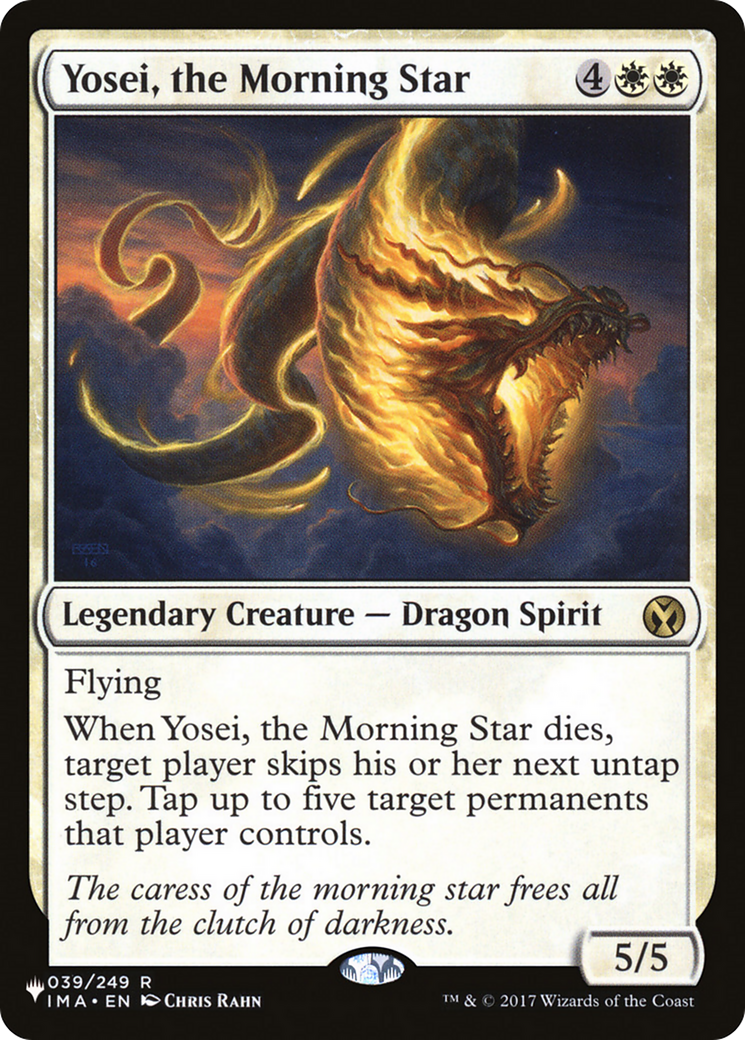 Yosei, the Morning Star [The List Reprints] | Amazing Games TCG