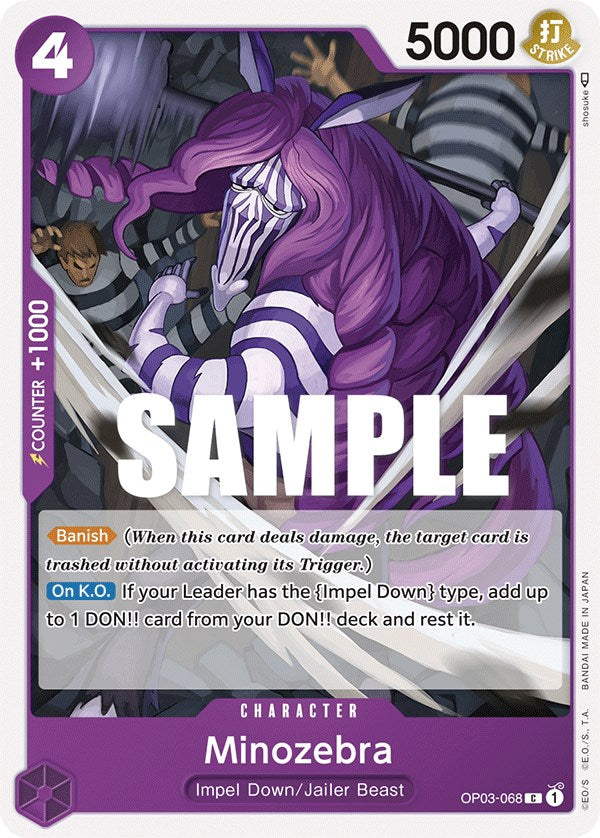 Minozebra [Pillars of Strength] | Amazing Games TCG